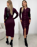 Vestido Nayla Vinho 129290