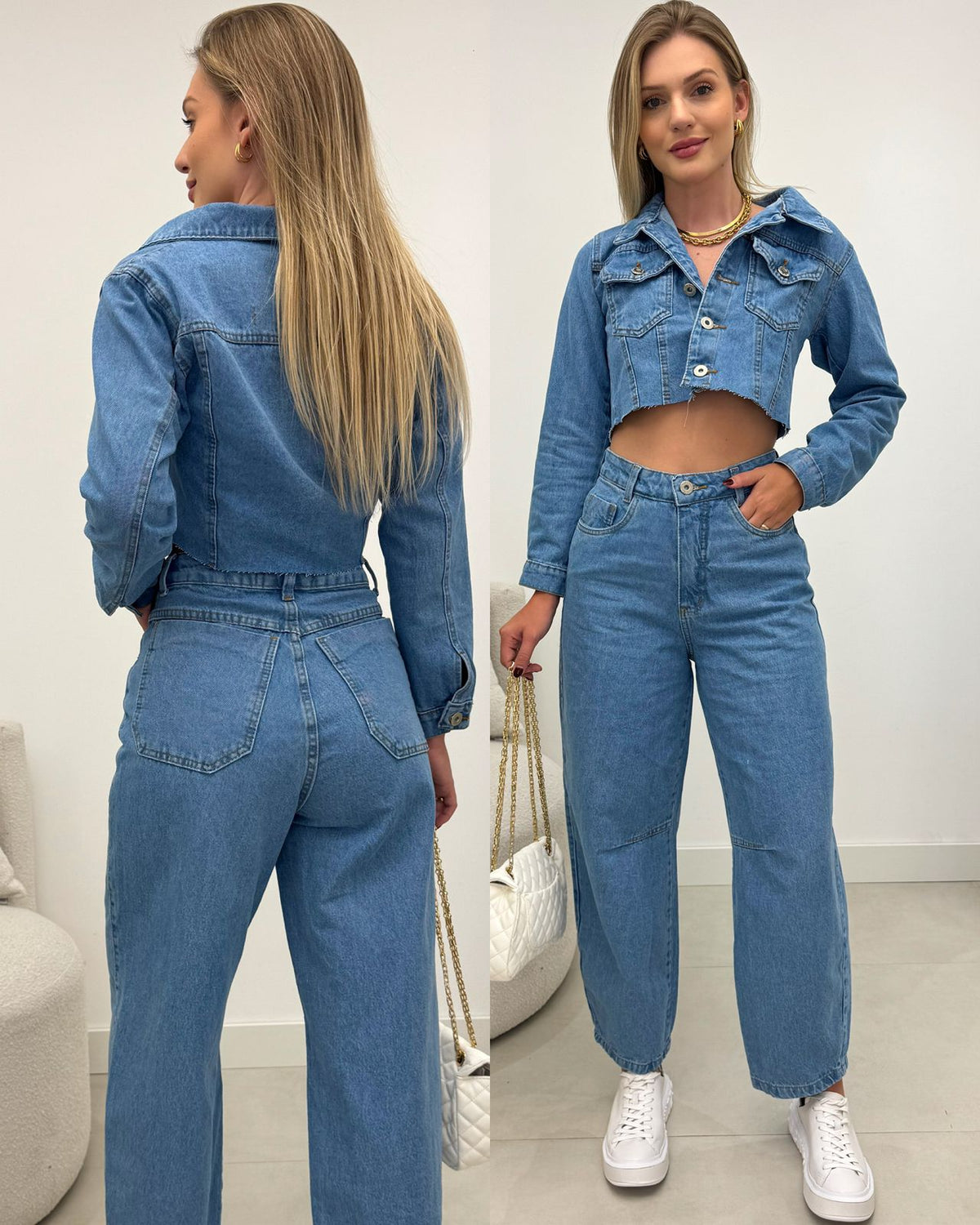 Jaqueta Jeans Ozzo Julia 129382