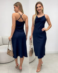 Vestido Maya Azul Marinho 135504