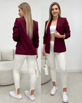 Blazer Amanda Vinho 135474
