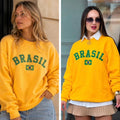 Moletom pelúcia do por dentro Brasil