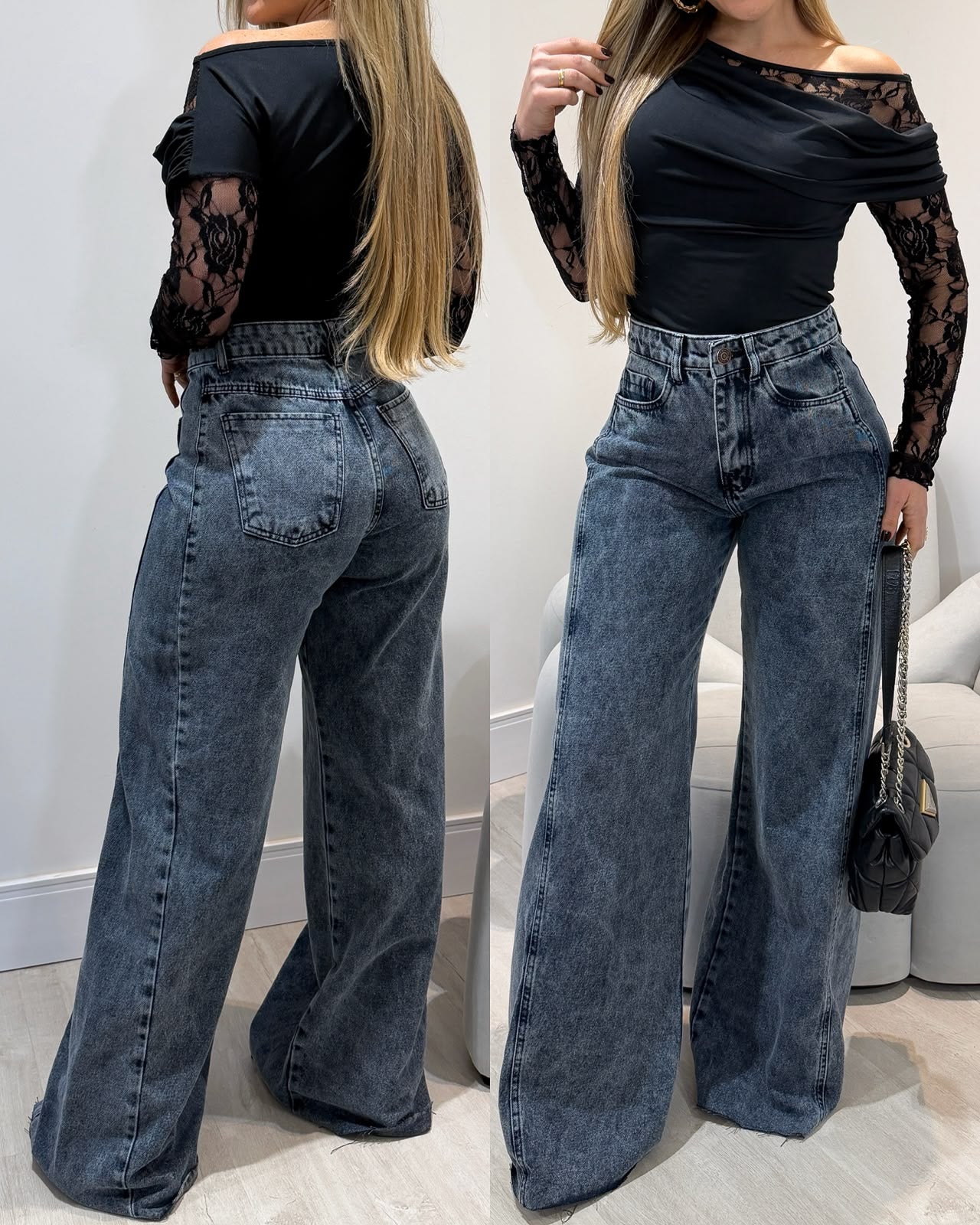 Calça Jeans Delavê Jordana 135113