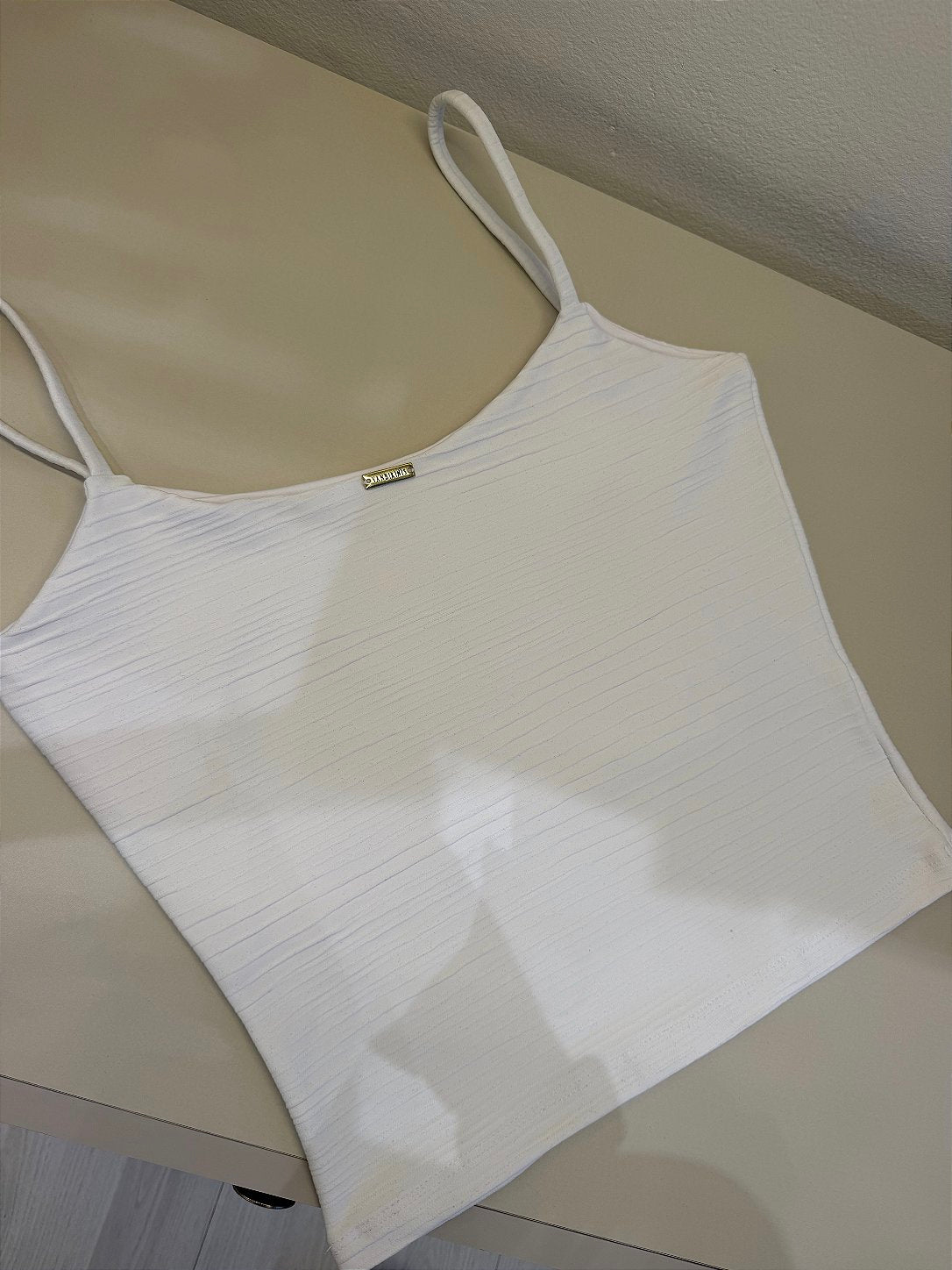 Blusa alcinha Brasileiríssima Branca