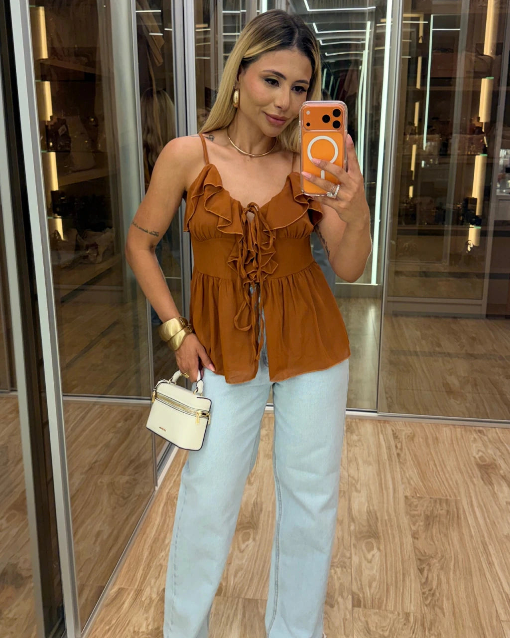 Blusa Grazi Chiffon