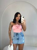 Shorts saia jeans katarine