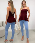 Blusa Tricô Patricia Bordô 129673