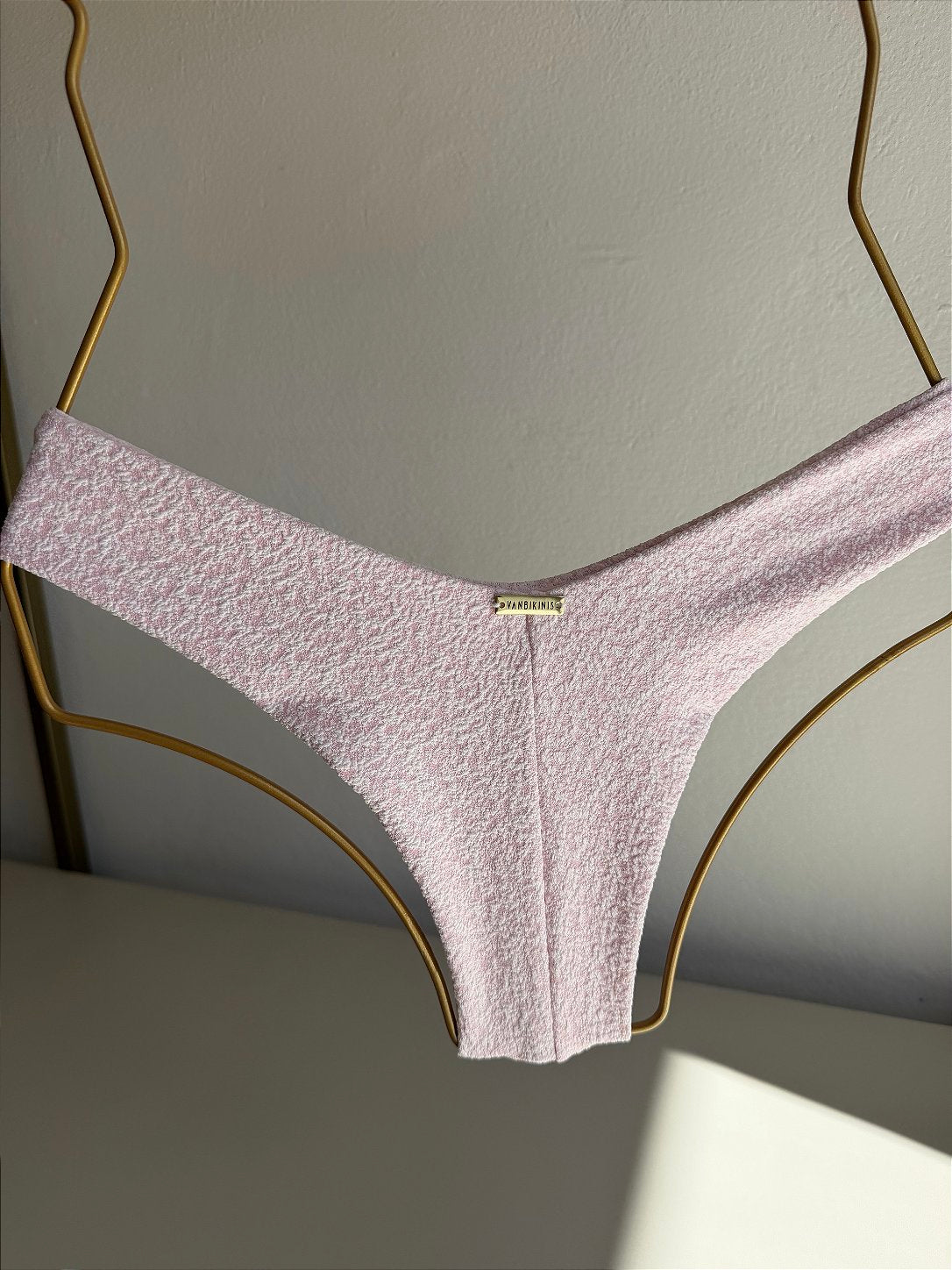 Calcinha Asa Delta Algodão doce rosa (BUSTO NÃO INCLUSO)