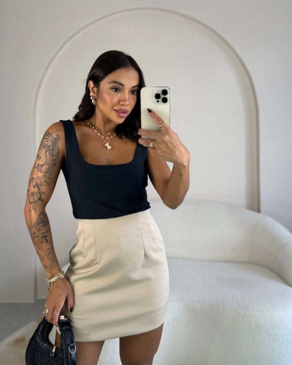 Short Saia Inspiração Zara