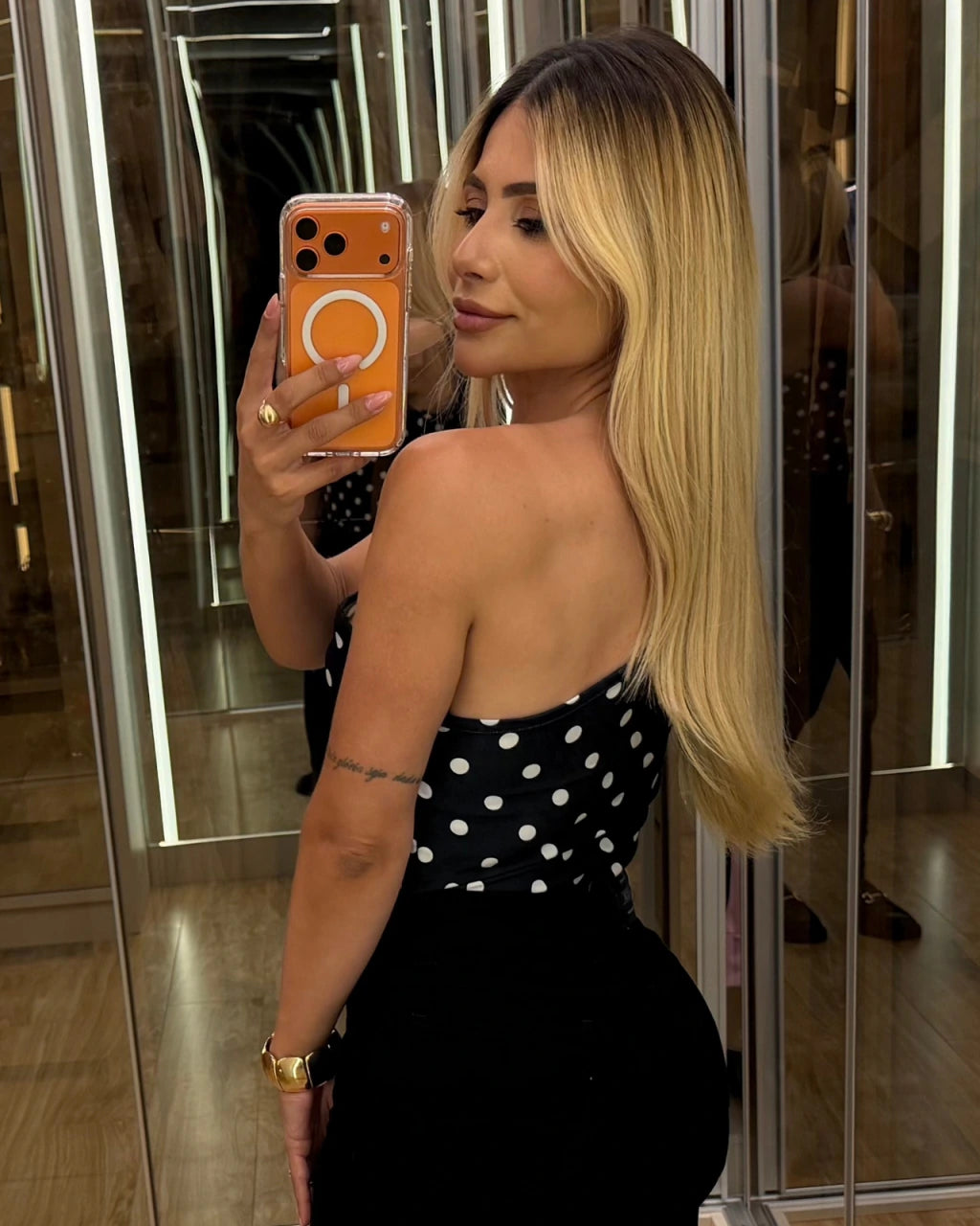 Blusa poá nula manga