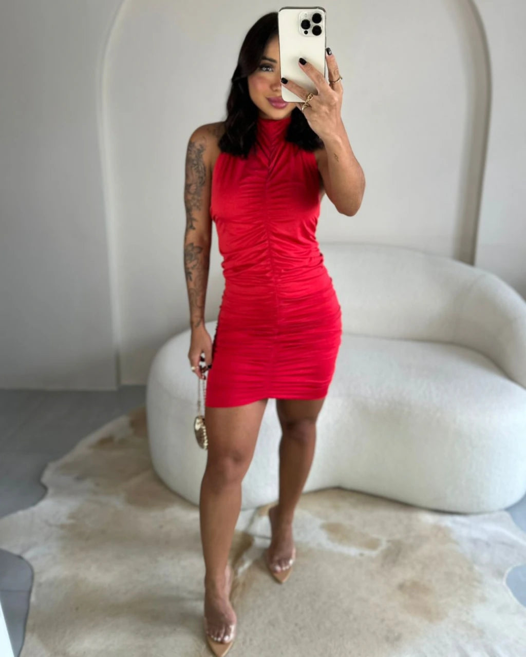 Vestido Karine poliamida