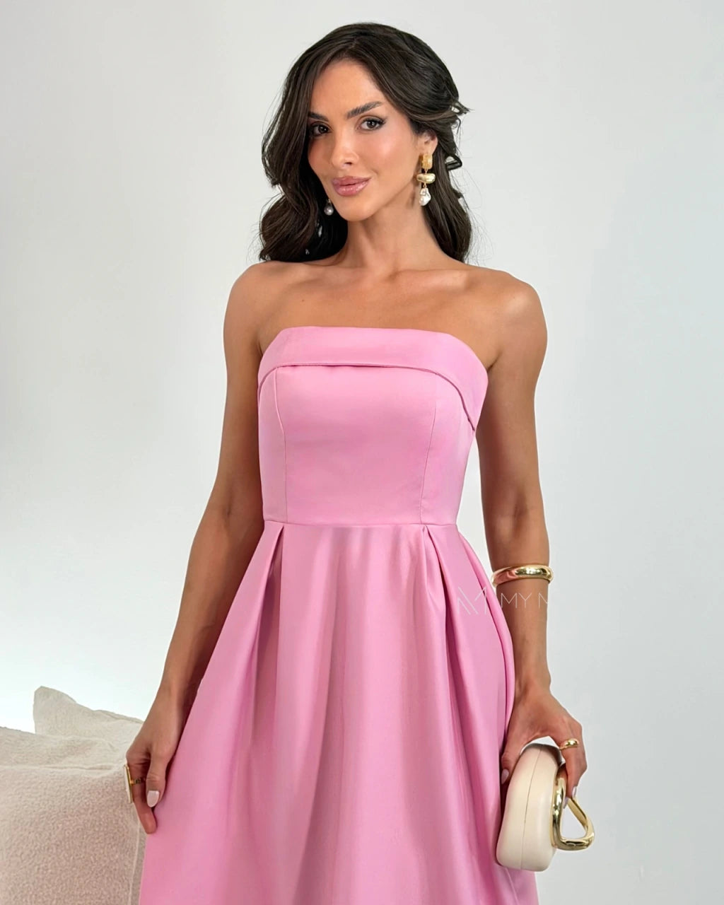 Vestido mídi Messina