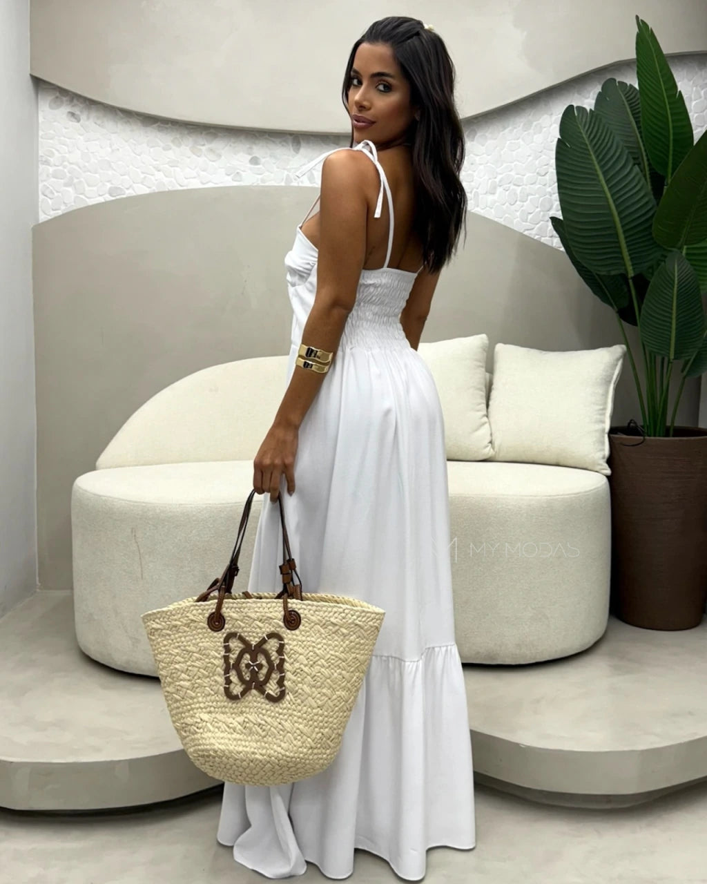 Vestido longo Mariah