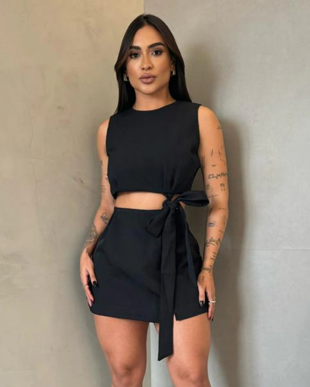 Conjunto Vestido Alfaiataria