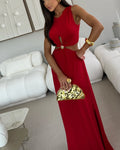 Vestido longo Magni