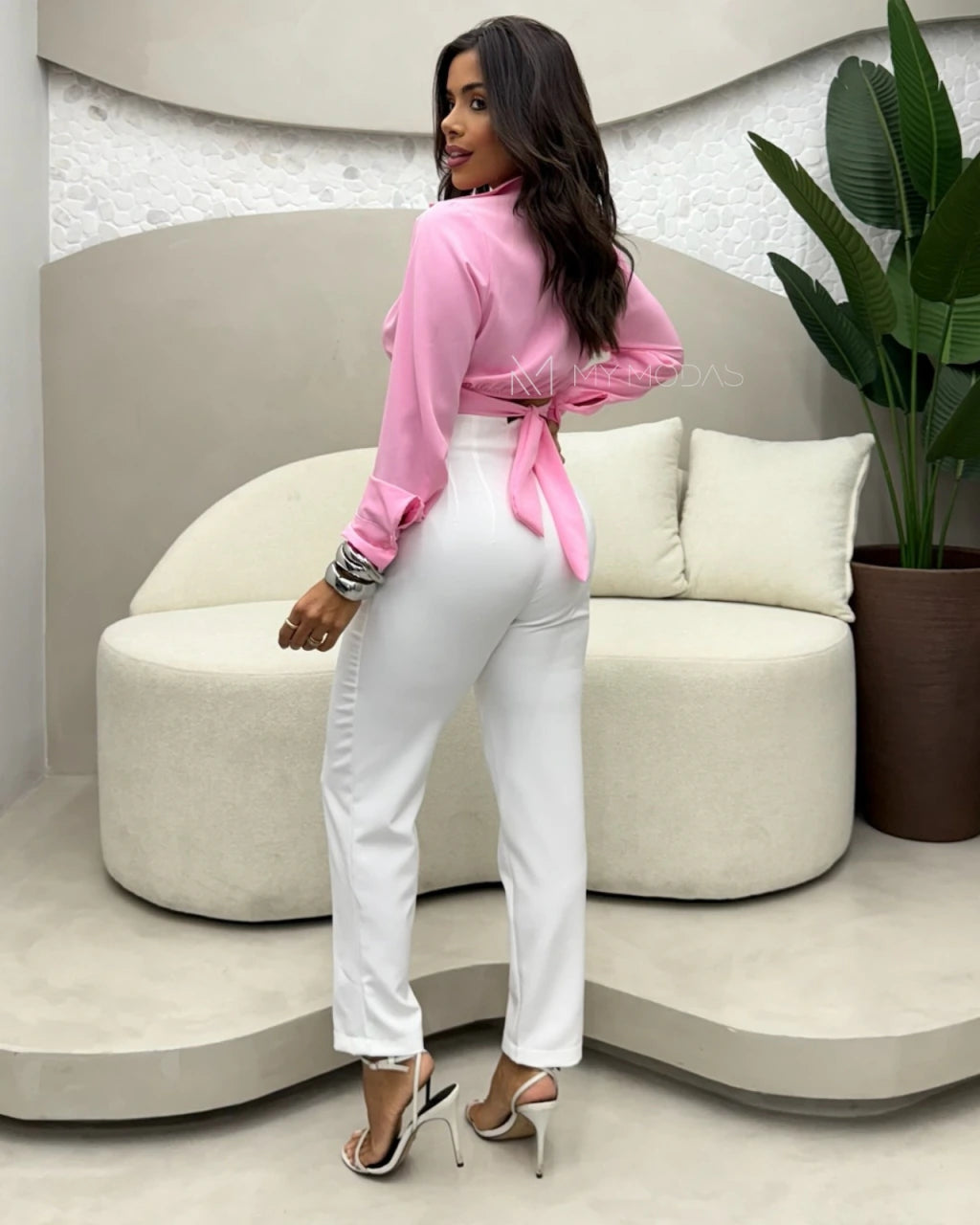Cropped camisa Hanna