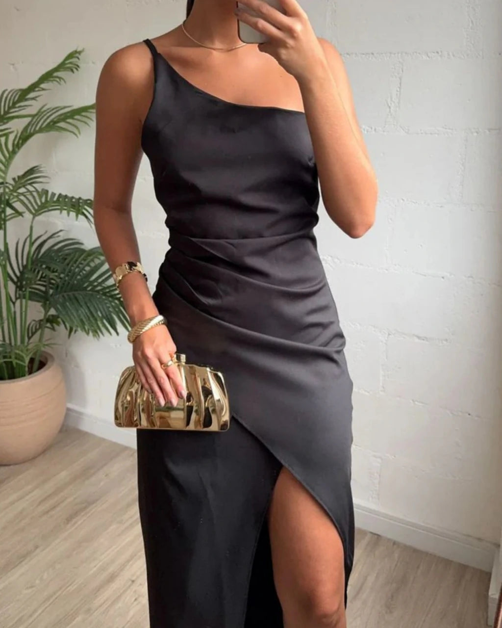 Vestido Mídi Alfaiataria