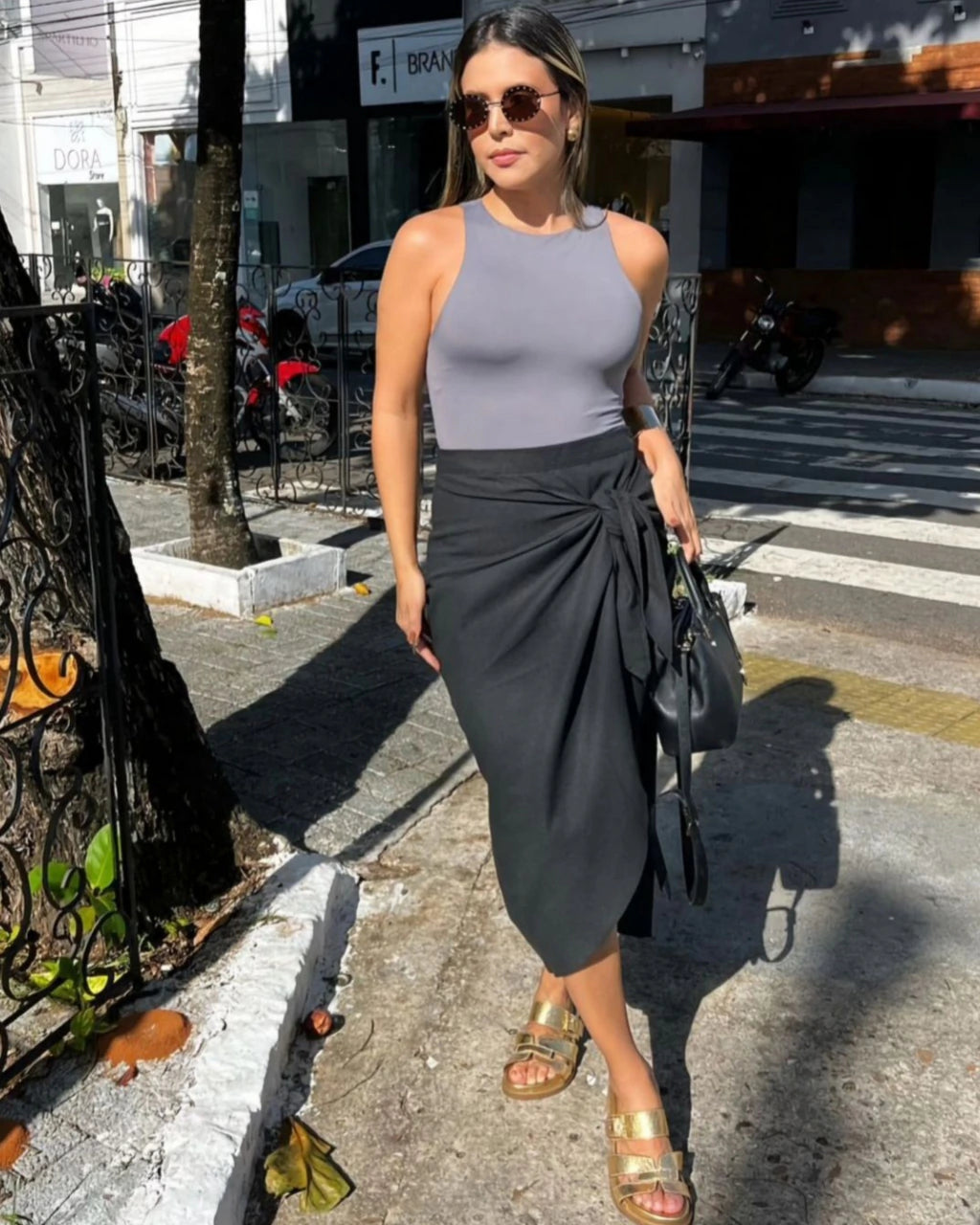 Saia midi capadócia