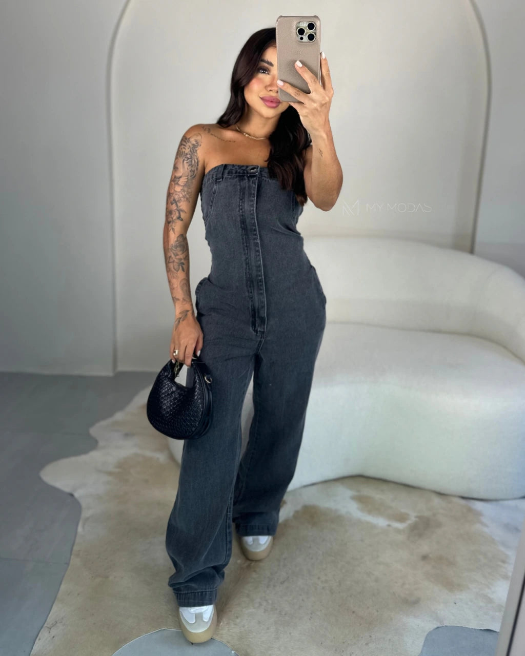 Macacão jeans