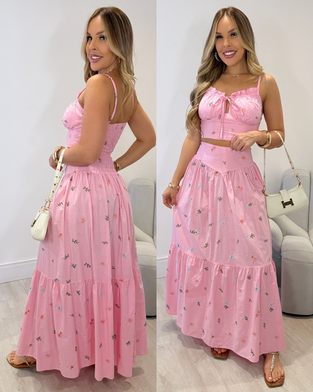Conjunto Larissa Rosa 136165