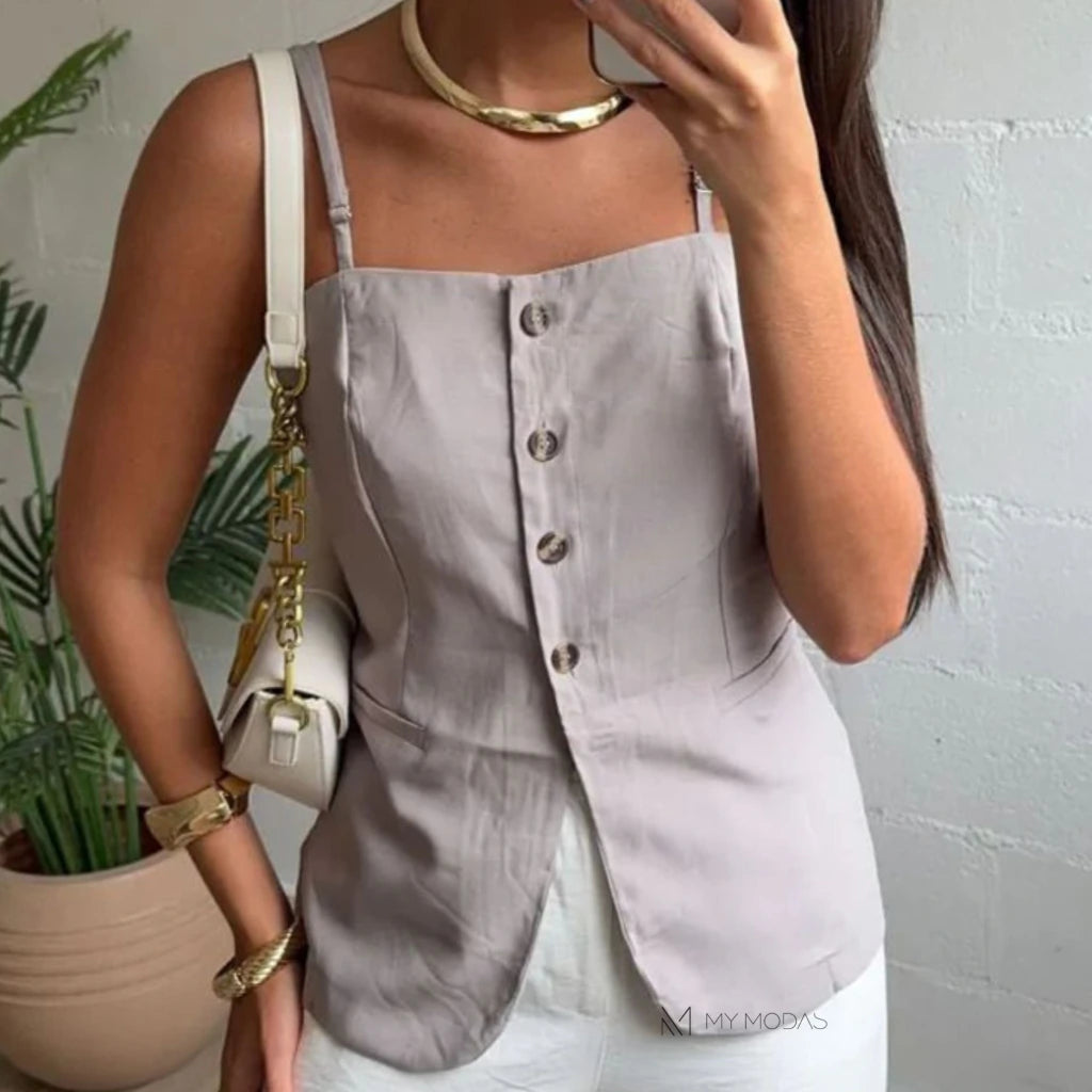 Blusa Drika Alfaiataria Marrante