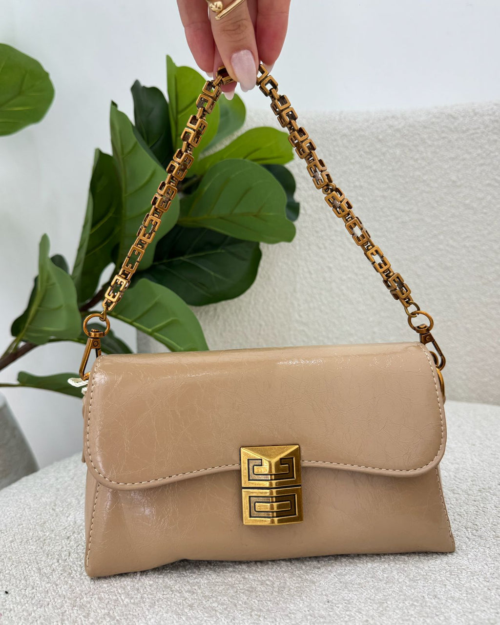 Bolsa Mania Essenza Bege 120210