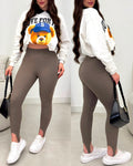 Calça Legging Emili Cappucino 135091