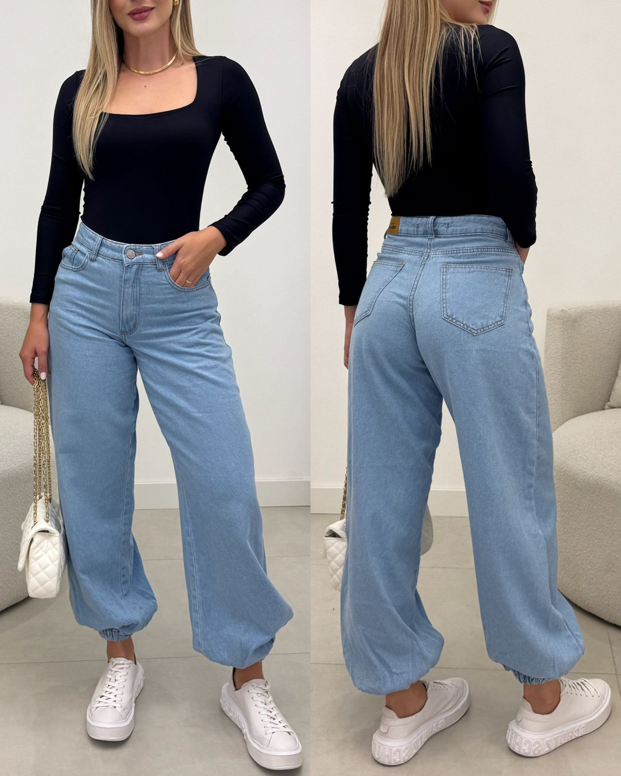 Calça Jeans Delavê Sirlei 133678