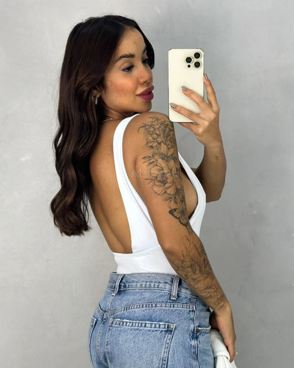 Body Poliamida com Elastano