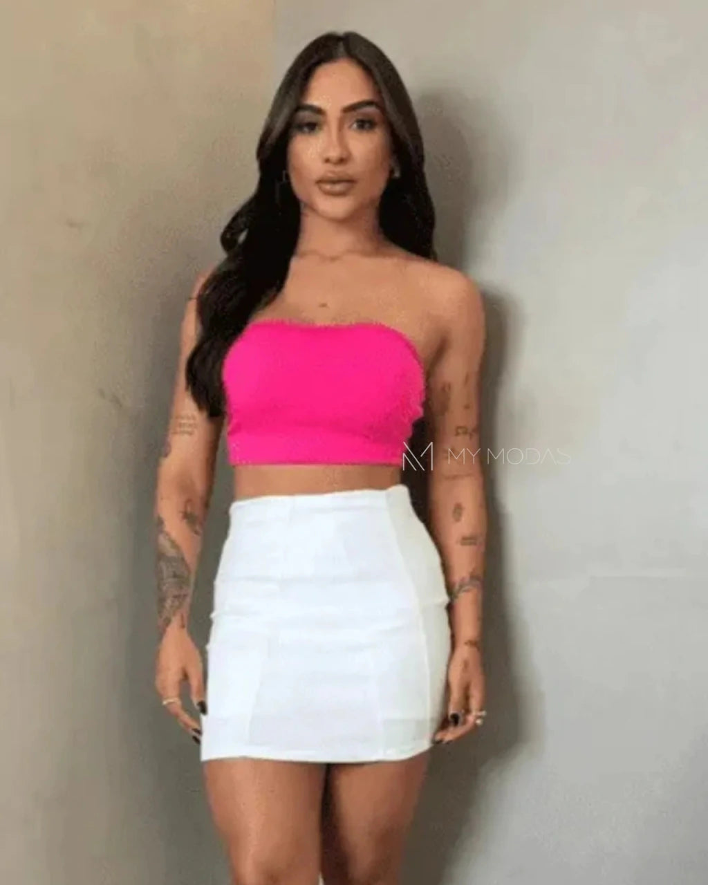 Cropped faixa com bojo