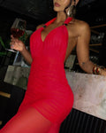 Vestido longo comemory