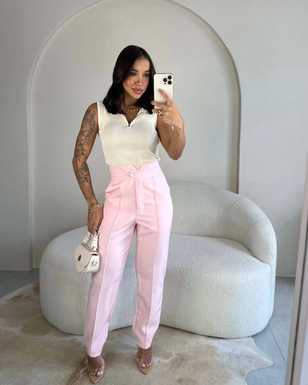 Calça alfaiataria Kimberly