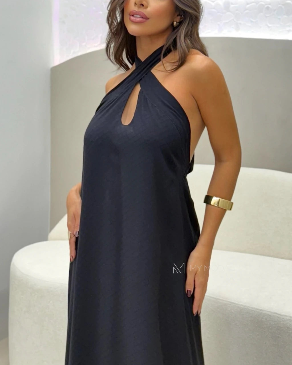 Vestido Mariah longo