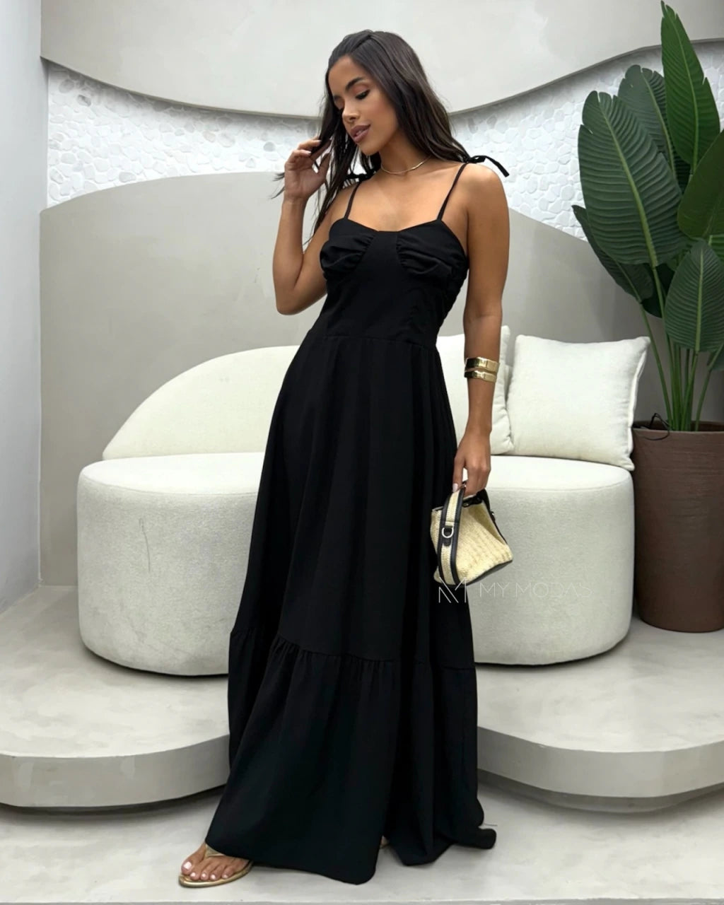 Vestido longo Mariah