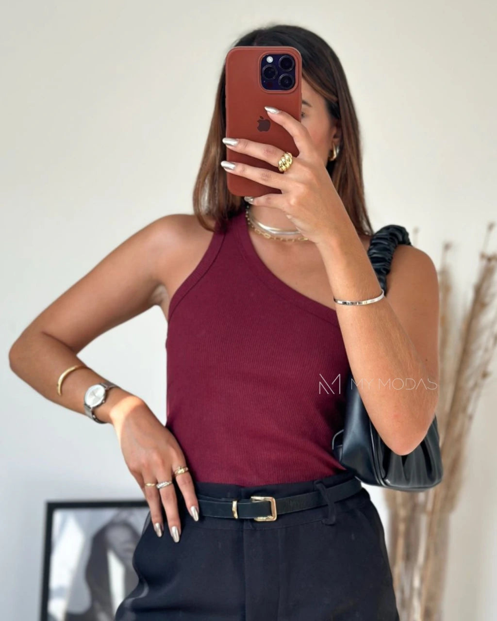 Blusa nula manga Valentina