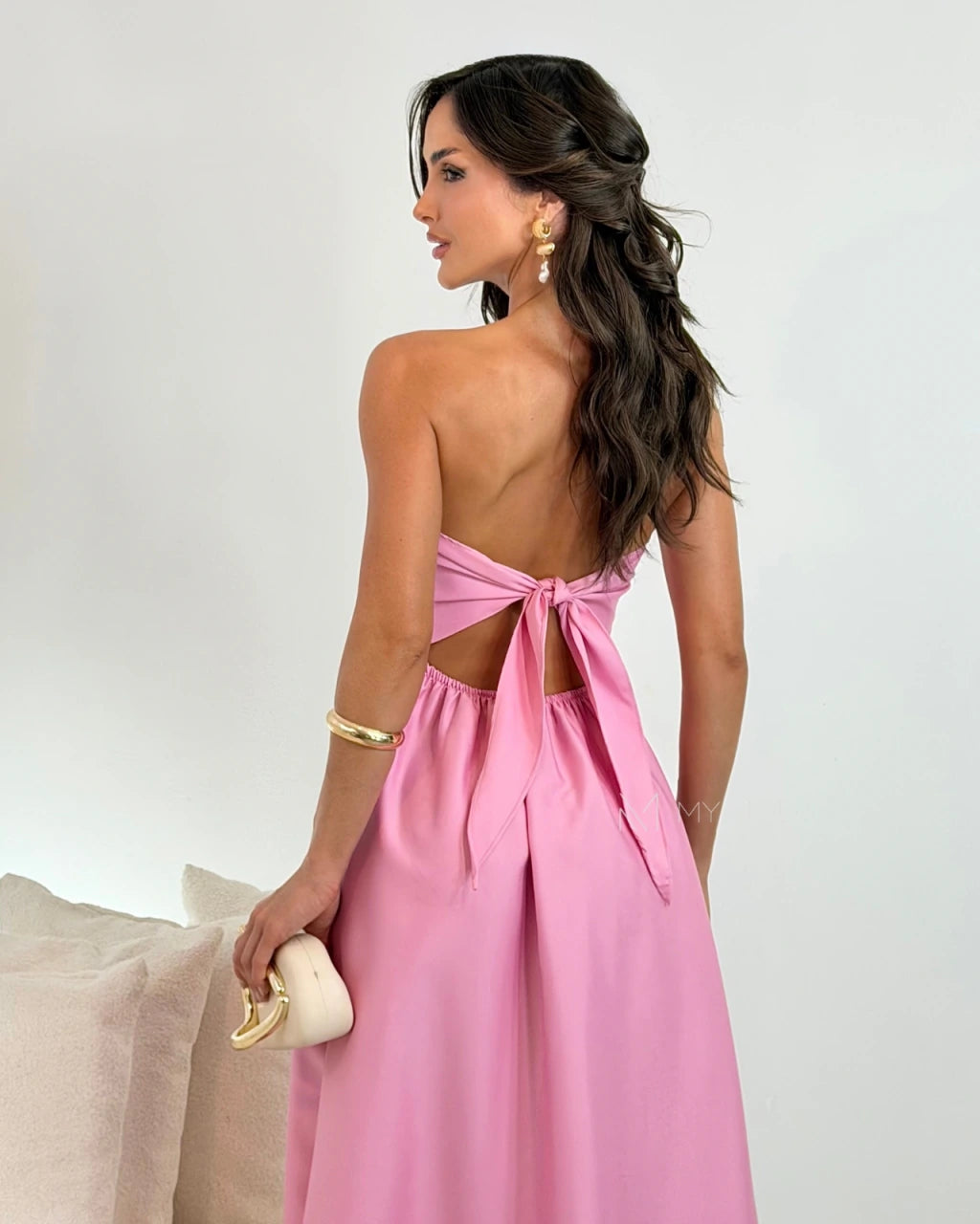 Vestido mídi Messina
