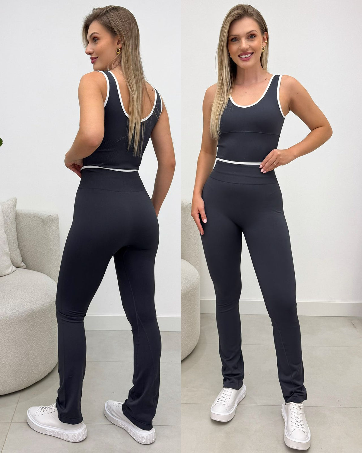Conjunto Fitness Simone Cinza 133339