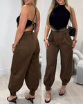 Calça Núbia Marrom 135878