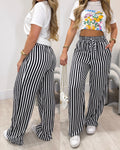 Calça Marilene Listrada 136027