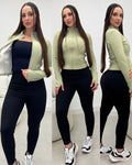 Jaqueta Fitness Francieli Verde 133909