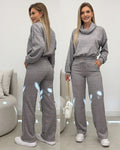 Conjunto Bruna Cinza 133423