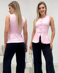 Blusa Peplum Antonia Rosa 135615