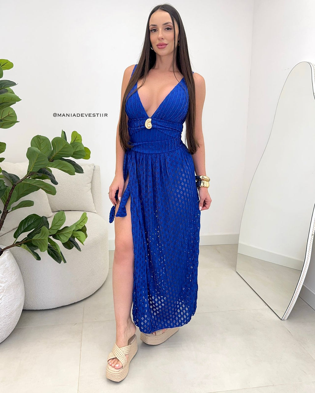 Maiô e Saida Sara Azul 124020