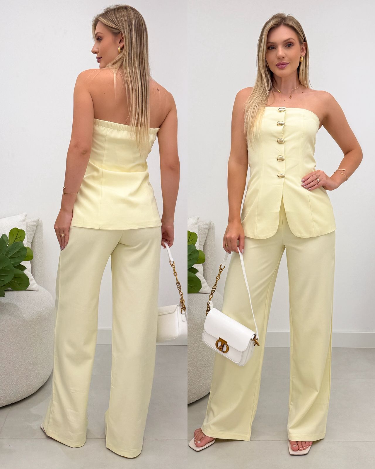 Conjunto Suzana Amarelo 120158