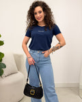 T-Shirt Mia Azul Marinho 129348