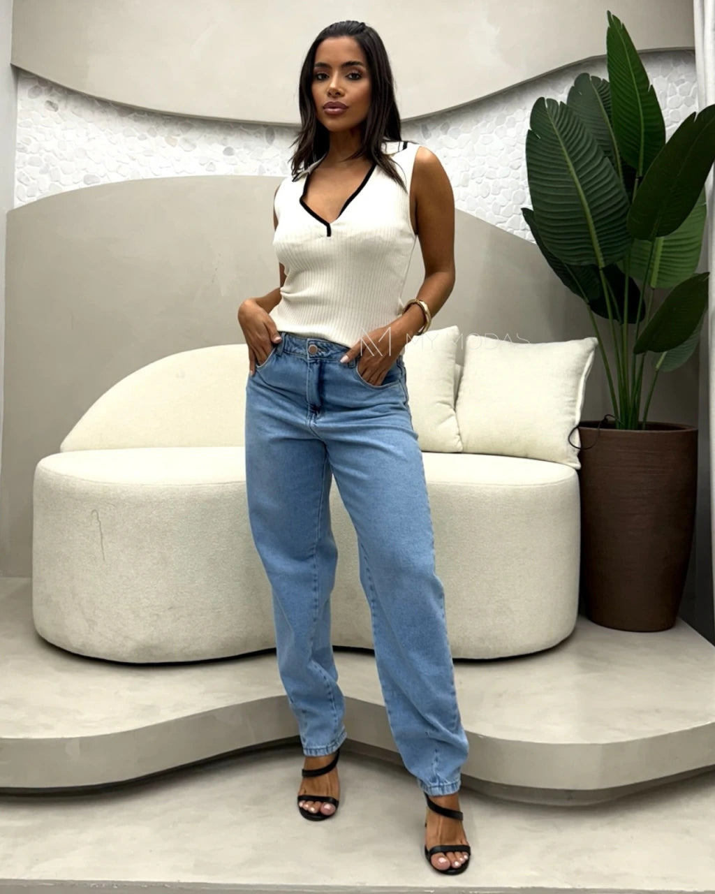 Blusa modal college