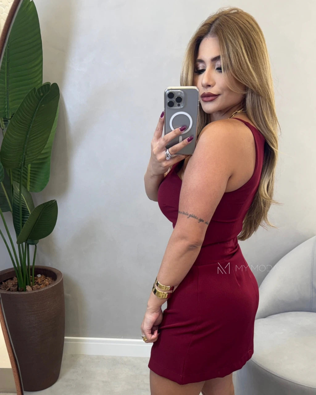 Vestido alfaiataria Micaela