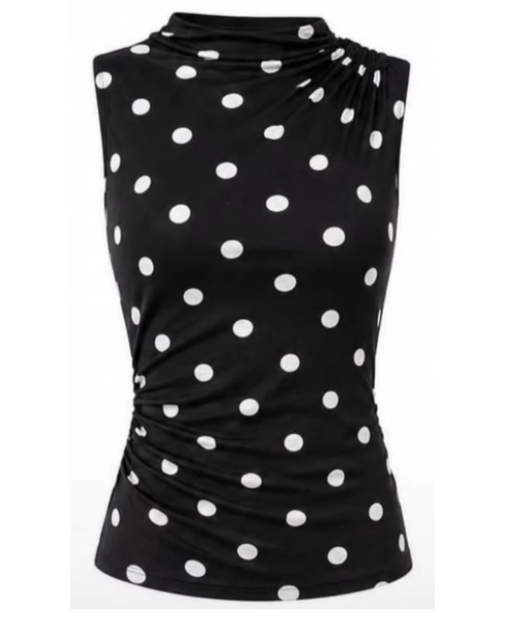 Blusa poá Zara