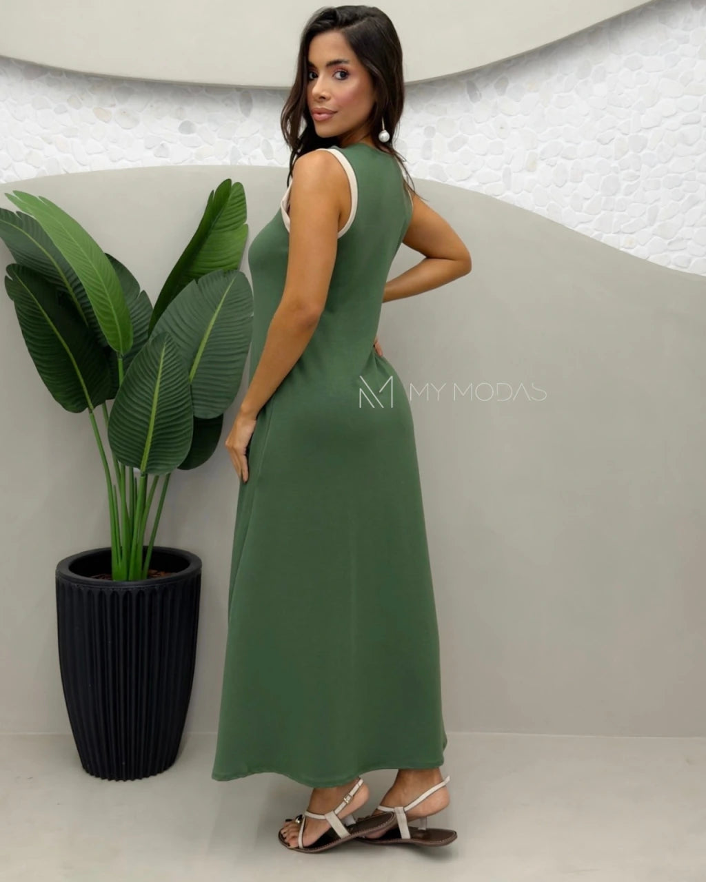 Vestido godê Moletinho
