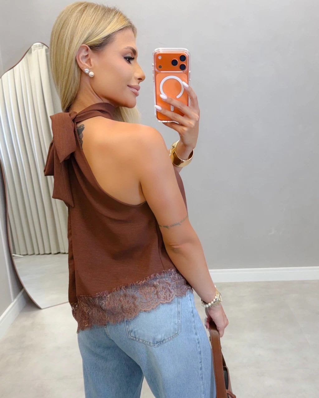 Bata assimétrica renda