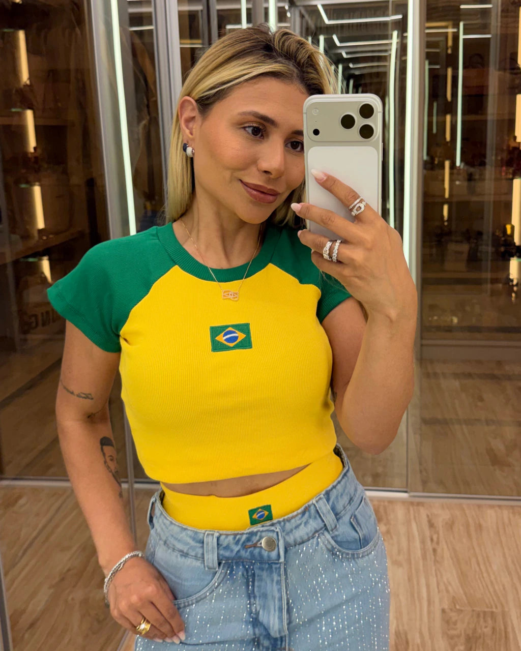 Conjunto hot pants Ribana Brasil